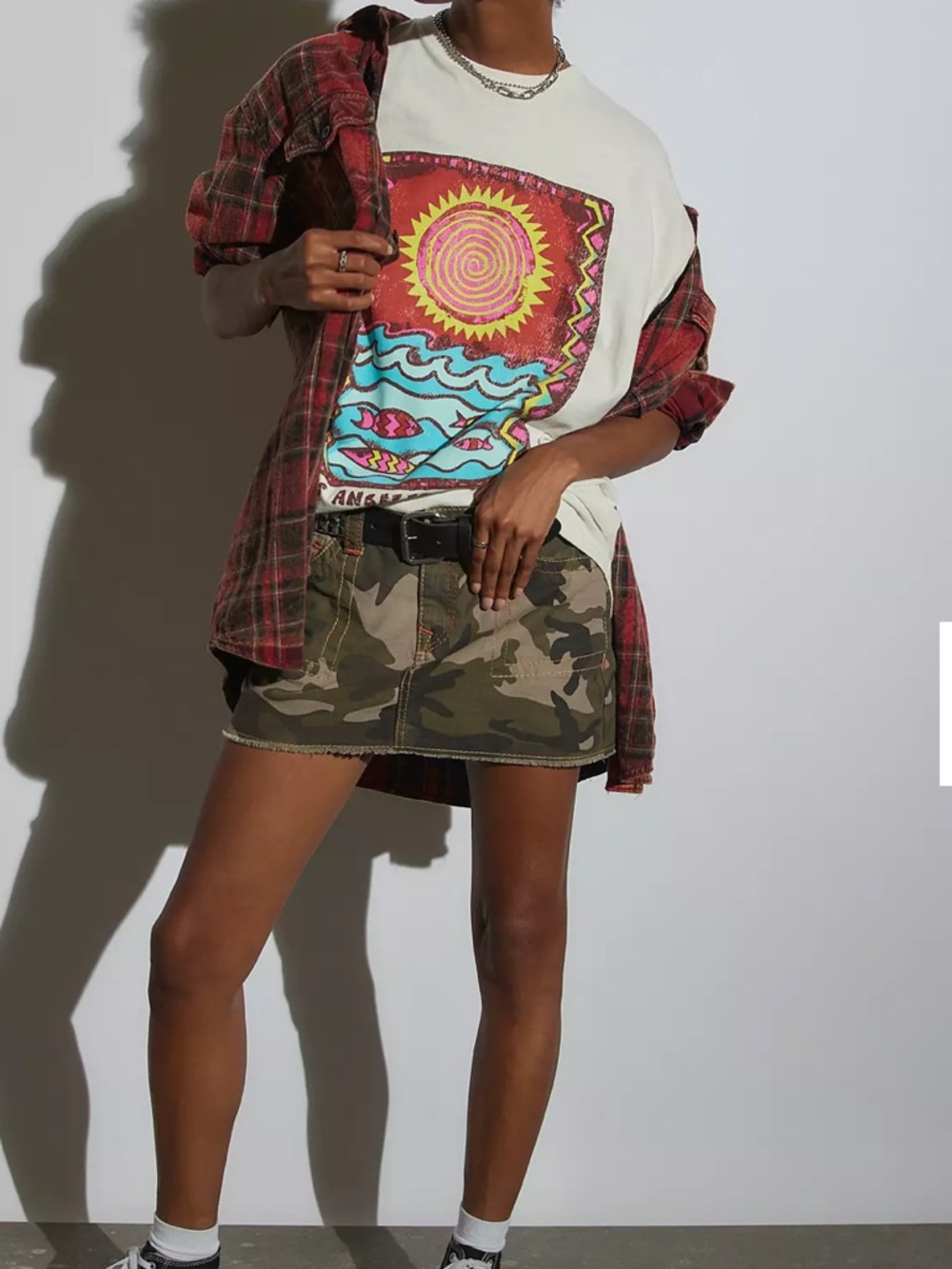Urban Outfitters UO L.A. Destination T-Shirt Dress
